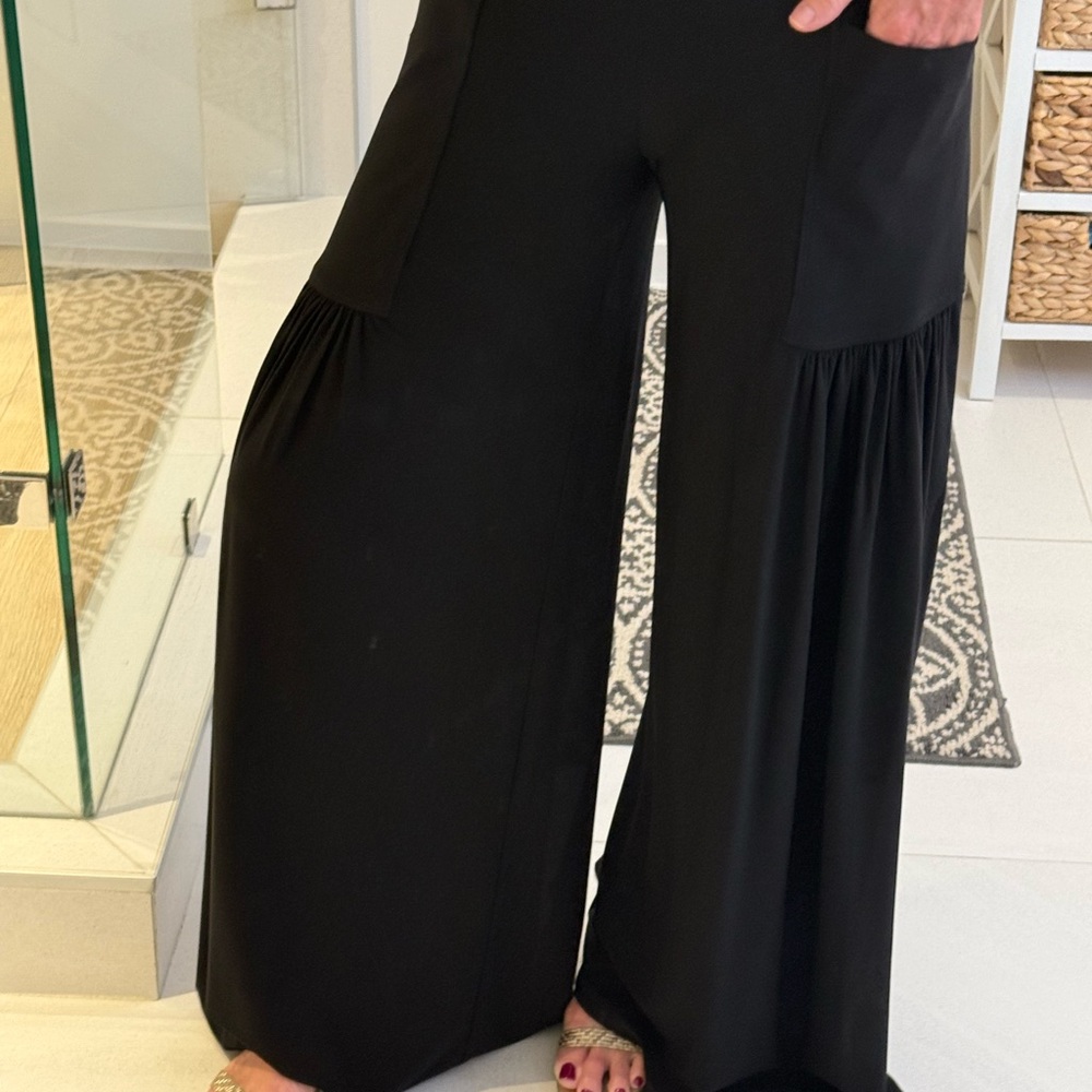 Last Tango Black Wide Leg Pants
